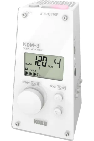 Korg KDM-3 WHITE - Métronome pyramide Blanc | Disponible maintenant