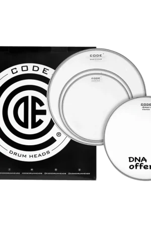 Paiement sécurisé - Code Drumheads Set de peaux TOM PACK DNA Transparente STANDARD 12" 13" 16" + Caisse claire 14" DNA Sablée