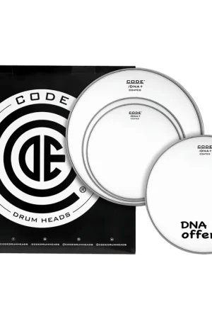 Code Drumheads Set de peaux TOM PACK DNA Sablée STANDARD 12" 13" 16" + Caisse claire 14" DNA Sablée - Remise