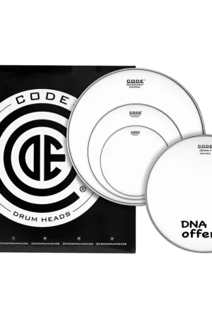 Code Drumheads Set de peaux TOM PACK GENERATOR Sablée ROCK 10" 12" 16" + Caisse claire 14" DNA Sablée | Dernier arrivage