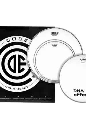Code Drumheads Set de peaux TOM PACK GENERATOR Sablée STANDARD 12" 13" 16" + Caisse claire 14" DNA Sablée - Commandez dès maintenant