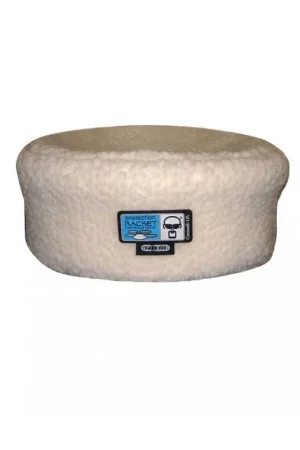 Tendance | Protection Racket 9024-00 - Couvre-assise siège 12" en polaire blanche