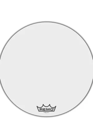 Tout juste arrivé | Remo PM-1028-MP - Peau Powermax Ultra White 28" pour Grosse caisse de parade