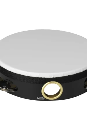 Incontournable - Remo TA-5106-ML - Tambourin 06" avec 1 rangée de 8 cymbalettes avec peau non-accordable