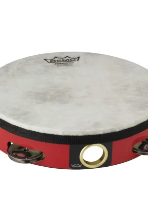 Best-seller | Remo&nbsp;TA-5108-52 - Tambourin 08" avec 1 rangée de 8 cymbalettes avec peau non-accordable