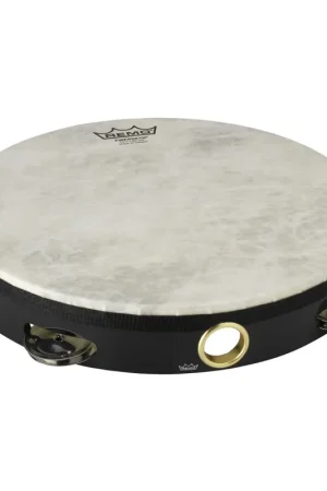 Remo TA-5110-70 - Tambourin 10" avec 1 rangée de 8 cymbalettes avec peau non-accordable | Commandez dès aujourd'hui