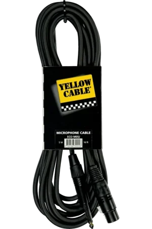 Dépêchez-vous | Yellow Cable M05J - Jack mono mâle/XLR femelle 5m