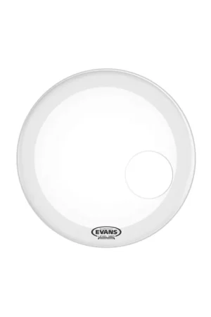 Evans BD18RSW Peau de résonance de grosse caisse lisse blanche EQ3 sablée 18" | Promo exceptionnelle