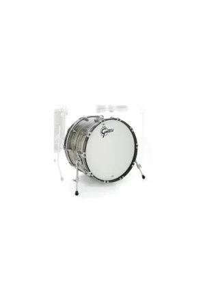 Gretsch Grosse Caisse Série USA BROOKLYN 24"x14" Grey Oyster - Super prix