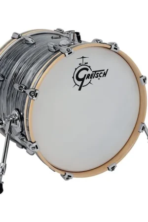Gretsch Grosse caisse Renown Maple SILVER OYSTER PEARL 18" x 14" | Qualité supérieure
