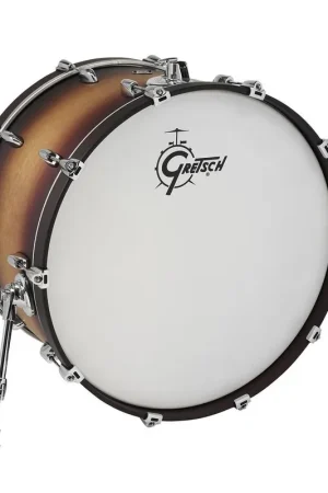 Gretsch Grosse caisse Renown Maple SATIN TOBACCO BURST 24" x 14" - Dernière chance