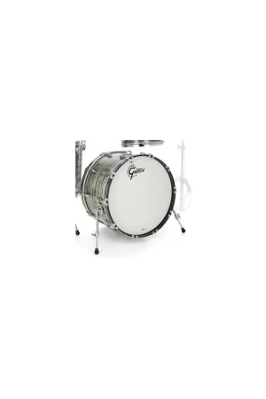 Gretsch Grosse caisse USA Brooklyn GREY OYSTER 20" x 14" - Paiement sécurisé