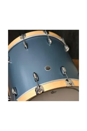 Très bien noté - Gretsch Grosse caisse USA Brooklyn SATIN ICE BLUE METALLIC 22" x 18"