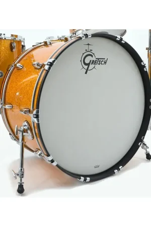 Ajoutez au panier | Gretsch Grosse caisse USA Brooklyn GOLD SPARKLE 24" x 14"
