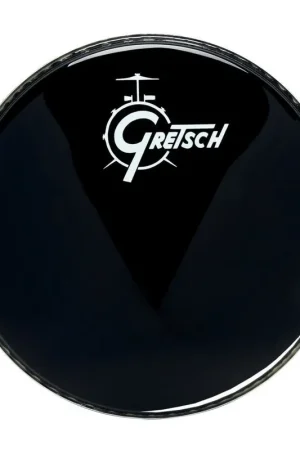 Gretsch Peau de grosse caisse Ambassador Ebony 22'' | Affaire à saisir