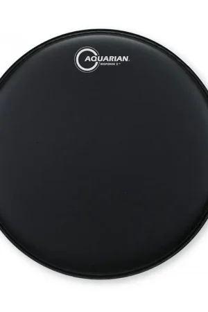 Aquarian&nbsp;TCRSP2-8BK - Peau Tom Response 2 08" Noir Sablée | Bientôt épuisé