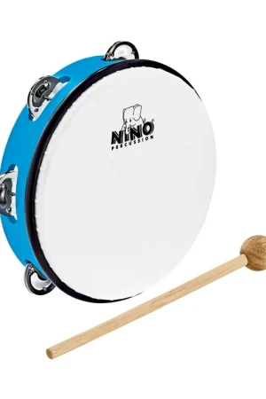 Dernier arrivage | Nino&nbsp;NINO51SB - Tambourin Abs 10" +Cymb, Bleu