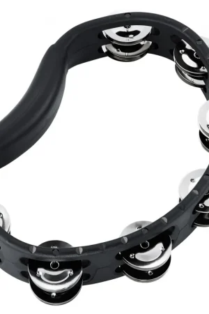 Dernières pièces | Meinl HTMT1BK - Tambourin Abs Demi-Lune Noir