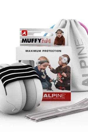 Alpine&nbsp;MBABY-BK - Casque Muffy Baby Noir - Commandez dès aujourd'hui