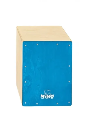 Nino NINO950B - Cajon 13", Bouleau, Facade Bleu | Affaire à saisir