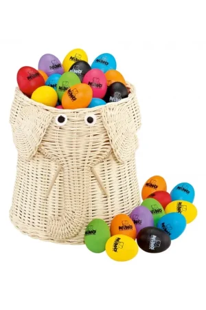 Nino VE80-NI5402 - Panier Meinl 80 Oeufs-Shakers Couleurs - Très bien noté