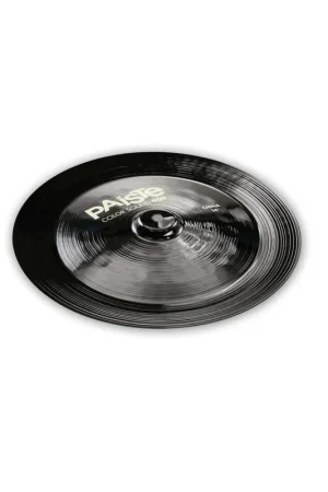 Disponible maintenant - Paiste Cymbale China 900 Serie Color Sound Black 14"