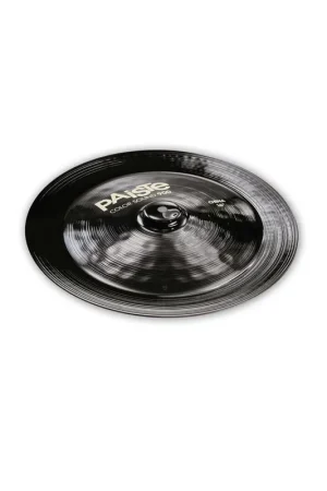 Très populaire | Paiste&nbsp;Cymbale China 900 Serie Color Sound Black 16"