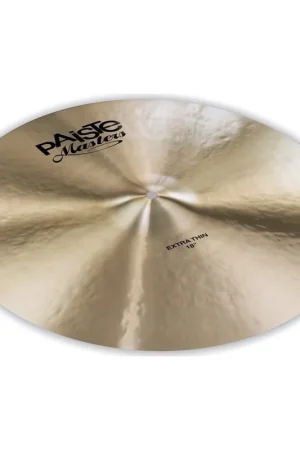 Très bien noté | Paiste&nbsp;Cymbale Crash Masters 18" EXTRA THIN