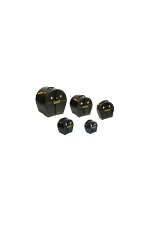 Hardcase Kit 5 fûts 20"-10"-12"-14" + caisse claire 14", noir - Plébiscité par les clients