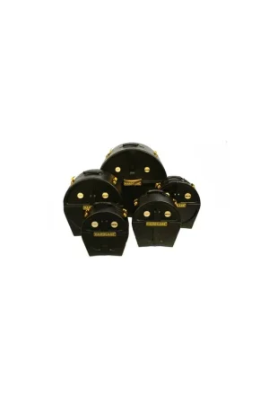 Prix spécial - Hardcase Kit 5 fûts 22"-12"-13"-16" + caisse claire 14", noir