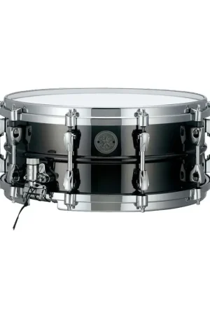 Top des ventes - Tama PST146 - Caisse claire Starphonic Acier 14" x 6", Black Nickel plated