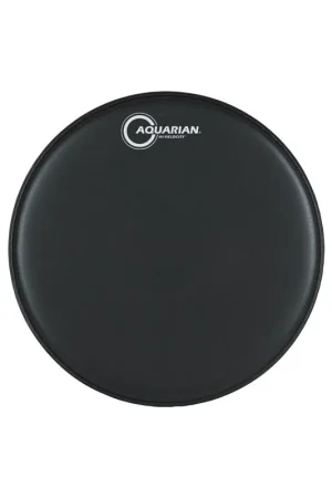 Aquarian HI-VELOCITY noire sablée 13" caisse-claire, avec renfort central - Préféré des clients