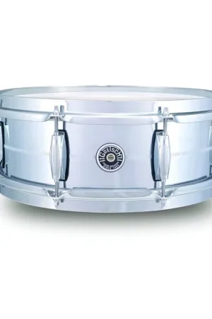 Gretsch GB4160 - Caisse claire BROOKLYN 14" x 5 laiton chromé - Prix choc