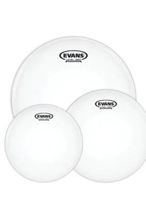 Evans&nbsp;ETP-G1CTD-R Packs de peaux de toms G1 sablées Rock (10" 12" et 16") - Prix réduit
