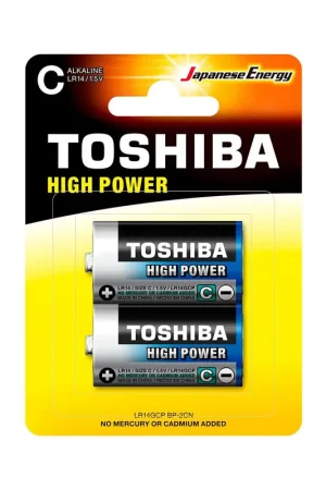 Toshiba Piles LR14 - Jaune | Meilleure vente
