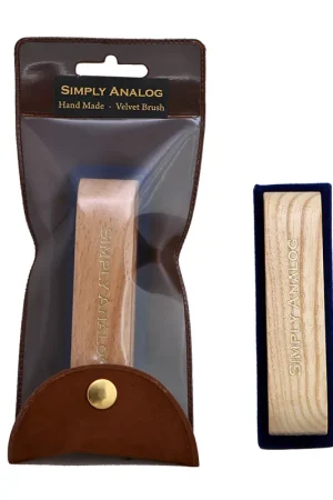 Simply Analog Brosse de nettoyage velours (Marron) - Tout juste arrivé