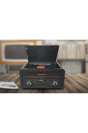 Achetez en ligne | Muse chaîne hifi platine vinyle - Marron