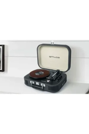 Muse Platine vinyle USB - Noir | Plus que quelques articles
