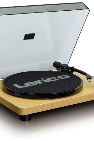 Lenco platine vinyle semi-automatique - Marron - Disponible maintenant