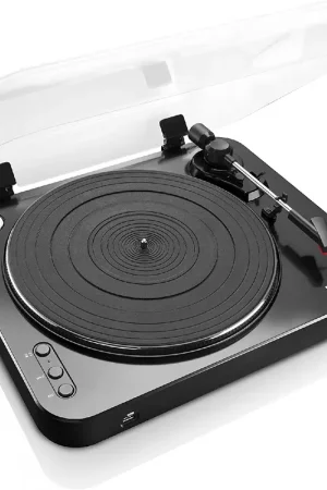 Satisfait ou remboursé | Lenco platine vinyle semi-automatique - Noir