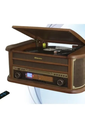 Roadstar chaîne hi-fi platine vinyle CD Bluetooth | Nouveau