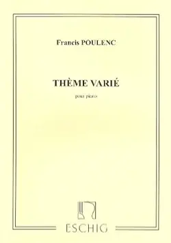 Premium - Poulenc F. Theme Varie Piano