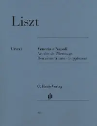 Liszt F. Venezio E Napoli Piano | Commandez dès maintenant