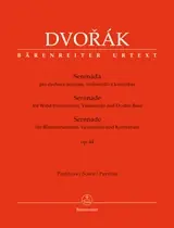Dvorak A. Serenade OP 44 Orchestre A Vent, Violoncelle et Contrebasse - Très apprécié des clients