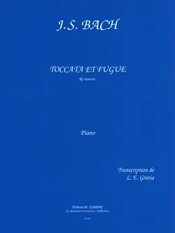 Bach J.s. Toccata et Fugue RE Mineur Piano-3 - Tout juste ajouté