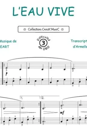 Commandez en ligne | Cocheril L'eau Vive Piano