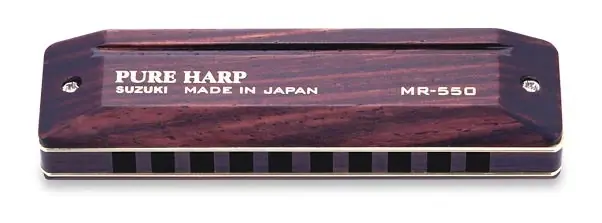Offre limitée - Harmonica Suzuki Pureharp MR550 DB