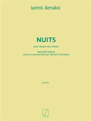 Disponible à la commande - Xenakis Y. Nuits Choeur Mixte