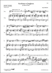 Offre du jour - Proust P. Acrobates et Jongleurs Flute