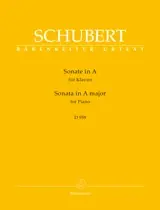 Schubert F. Sonate la Majeur D 959 Piano-1 | Prix imbattable